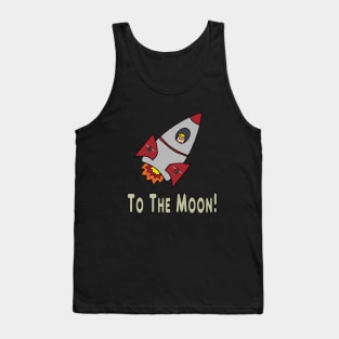 Rocket To The Moon Tank Top